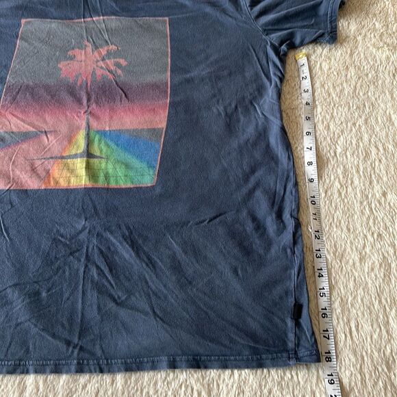 QuickSilver palm tree short sleeve shirt size xl - Picture 12 of 16